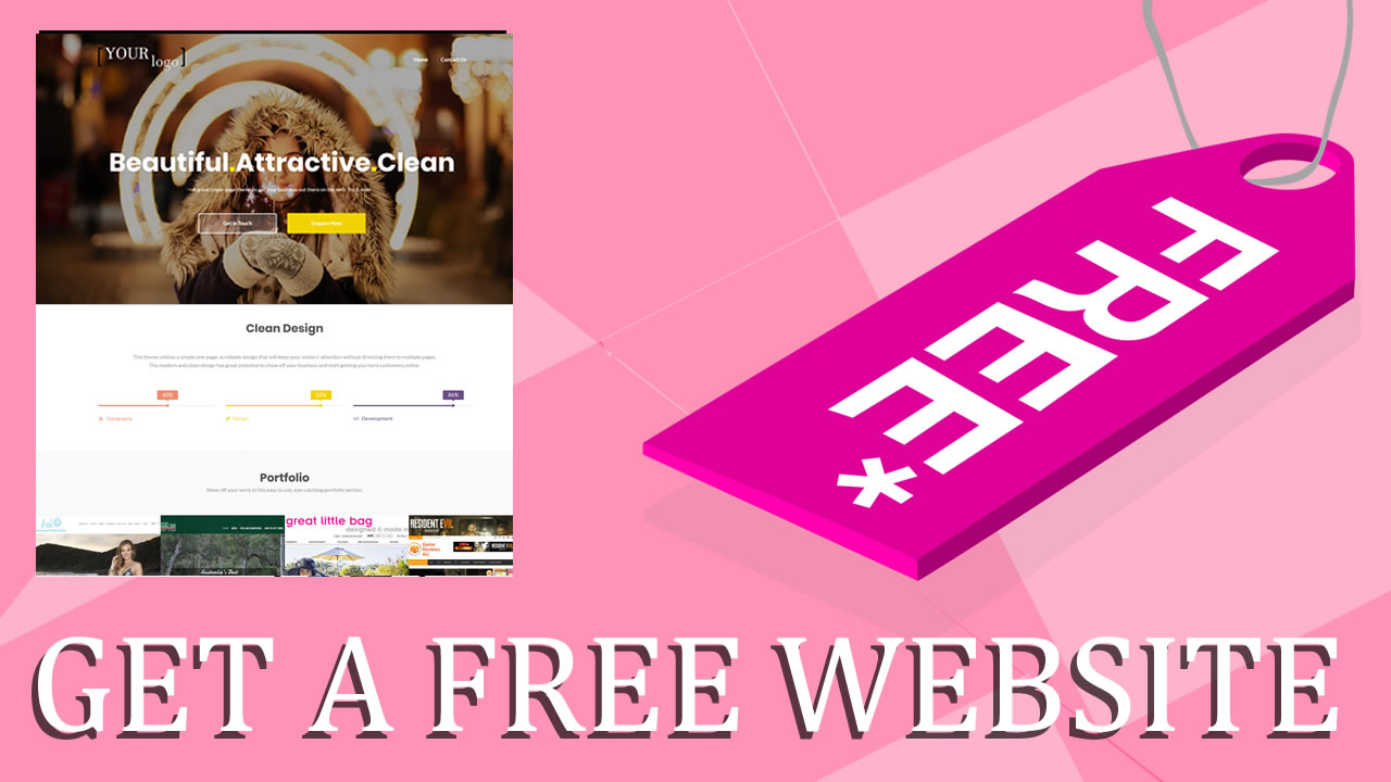 Get a Free Website